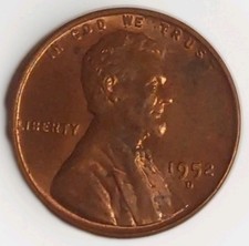 1952-D Lincoln Wheat Cent