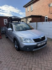 2009 Skoda Octavia Scout 4X4 TDI Estate Diesel 2.0 Silver