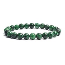 Natural stone beads bracelet - natural,