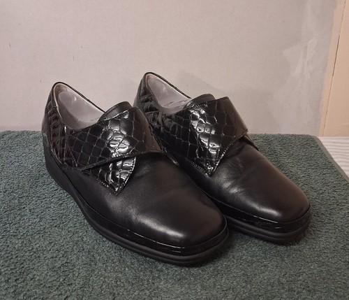Waldlaufer kroko memphis black - kroko,