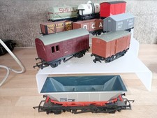 OO GAUGE GOODS WAGONS X 9