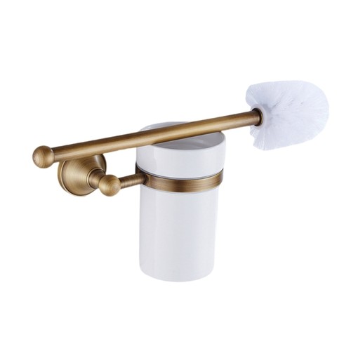 Space saving bathroom brush - space,