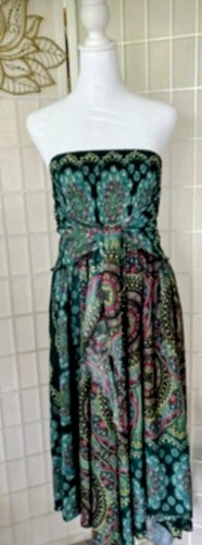 Multi way maxi dress - multi,
