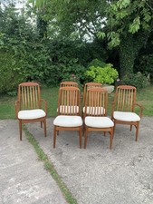 Lovely Set Of 6 Solid Teak