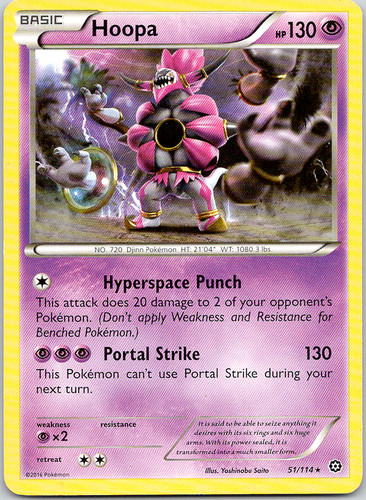 Pokemon hoopa 114 steam - pokemon, 51/114