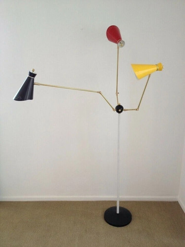 Color floor lamp with - color,