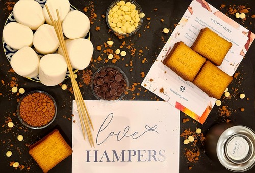 Smores kit marshmallow - smores,
