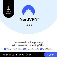 NordVPN Basic, 10 Devices