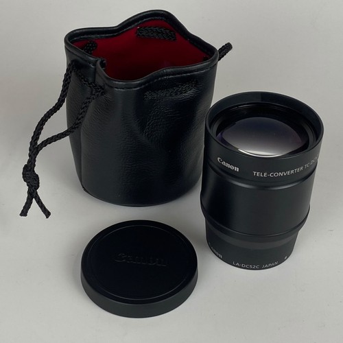 Canon dc52a 75x tele - canon, 1.75x