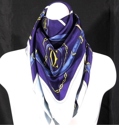 Cartier large silk scarf - silk,