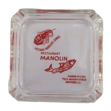 Vintage Marketing Glass