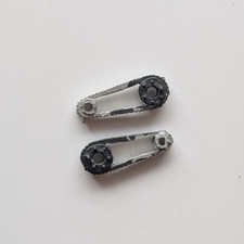 WFB Orcs & Goblins Snotling Pump Wagon Drive Shafts x2