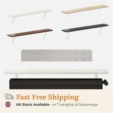 Radiator shelf with foil - shelf,
