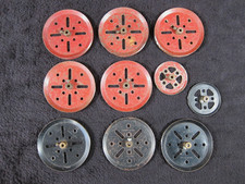 10 x Meccano Pulleys (8x #19b