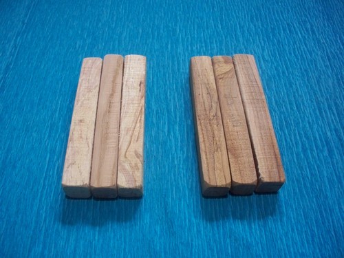 Woodturning pen blanks - 6,