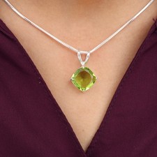 Peridot Gemstone 925 Sterling