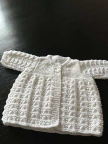 New hand knitted - baby, matinee