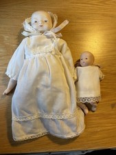 Two Vintage Porcelain Dolls
