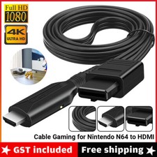 N64 To HDMI Converter HD Link Cable Lead Adapter for Gamecube Super NES SNES UK
