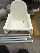 Baby Ikea high chair with scratches