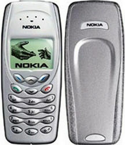 Nokia 3410 silver total - nokia,