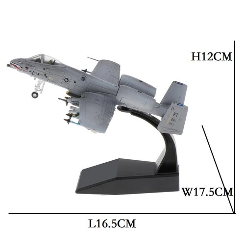 100 scale attack plane - a-10,