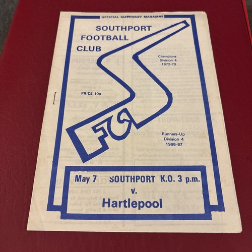 Southport hartlepool 1976 77 - v, 1976/77