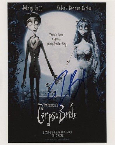 Tim burton signed photograph - tim, burton-
