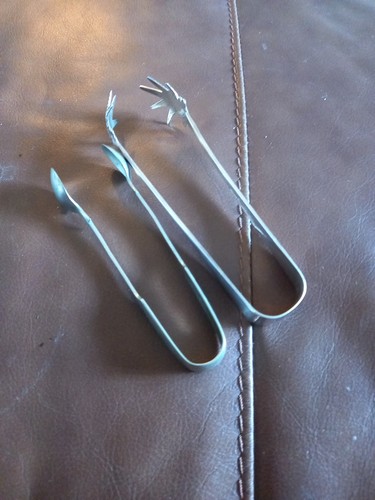 Sugar tongs look like - pr,