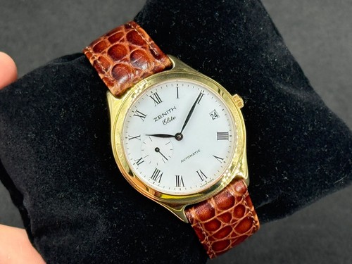 Zenith elite solid 18k - solid, gold