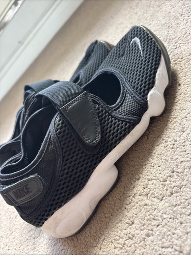 Black nike air rift split - black,