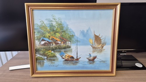 Vintage original oil painting