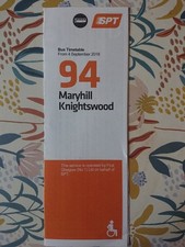 SPT Glasgow Bus Timetable