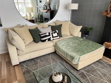 Collin and Hayes Large Sofa And Foot Stool