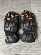 Frank Thomas Review 1.0 Motorcycle Gloves Black/Orange Size XL BRAND NEW