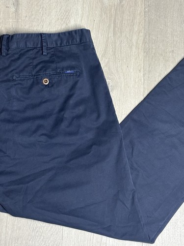 Gant men navy chinos w38 - chinos,