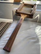 Antique REVERA tennis Racket and Press