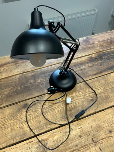 Black anglepoise adjustable - black,