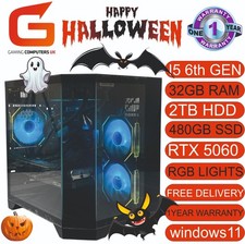 HALLOWEEN🕷GAMING PC I5 6th
