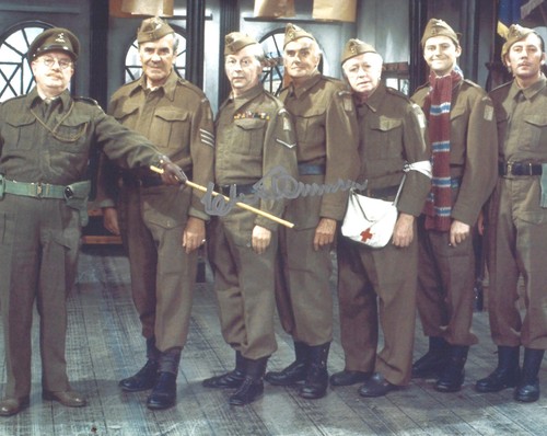 Clive dunn signed dads army - clive,