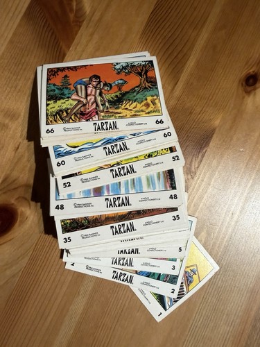 Tarzan gum cards 1966 complete - tarzan,