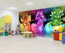 3D Colorful Dragon A436