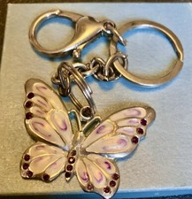 butterfly keyring