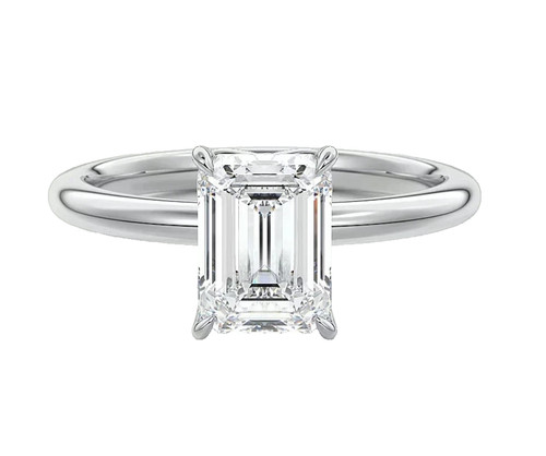 Certified 14k white - certified, lab