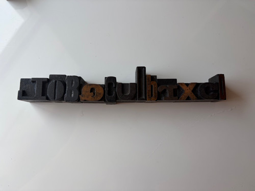Vintage letterpress - vintage,