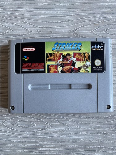 Striker snes super - striker, nintendo