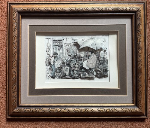 Vintage anton pieck art - 3d,