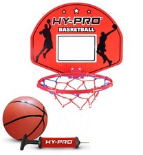 Hy-Pro Basketball Hoop Set Over The Door Indoor Mini Backboard Game 2203678 R