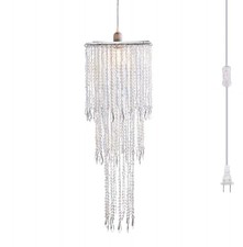 Plug in Irridescent Beaded