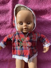 1970s Vintage Plaid Jacket Teeny Tiny Tears (doll Not Included)